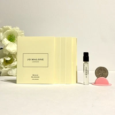 5 frascos en aerosol Jo Malone Beach Blossom Cologne 0,05 oz/1,5 ml cada muestra nuevos en caja Foto 1 de 4