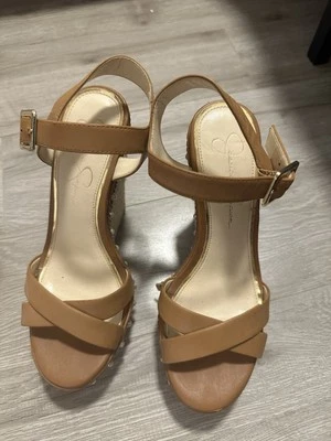 Tacones de cuña Jessica Simpson Boho talla 9  Foto 1 de 4