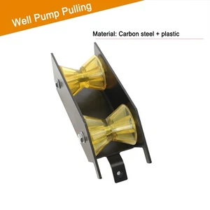 Herramienta de extracción de bomba de pozo Herramienta de asistencia Tubo y rodillo de cable para carcasa de más de 4" - Imagen 1 de 16