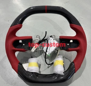 Real Carbon Fiber Steering Wheel For ram 1500 trx 2019 2020 2021 2022 2023 2024 - Picture 1 of 3