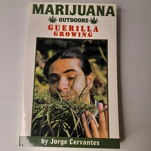 Marijuana Outdoors Pb Book Guerrilla Growing Jorge Cervantes Plant Growing Rare - Bild 1 von 16