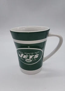 NEW YORK JETS FOOTBALL MUG CERAMIC 14 OZ COFFEE MUG [NO BOX] - Picture 1 of 6
