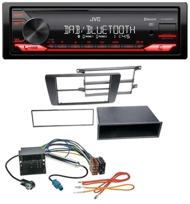 JVC Bluetooth USB DAB MP3 Autoradio für Skoda Octavia II 2004-2013 Yeti ab 2009 - Bild 1 von 4
