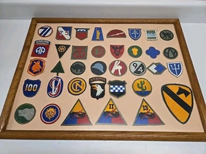 Huge Lot Of 36 Nice Original World War II Patches WW2 Airborne - Picture 1 of 9