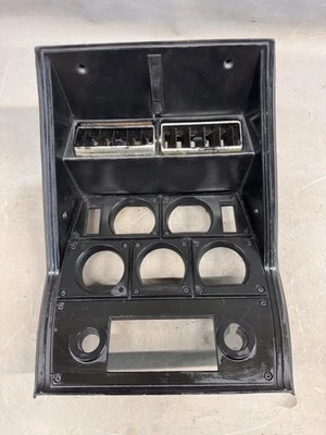 1977-1982 Chevy Corvette Center Console Gauge Cluster Radio Trim Bezel Molding - Image 1 of 4