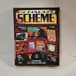 Ultimate Scheme A Board Game for Evil Geniuses Richard Baker Sasquatch Games 13+ - Picture 1 of 7