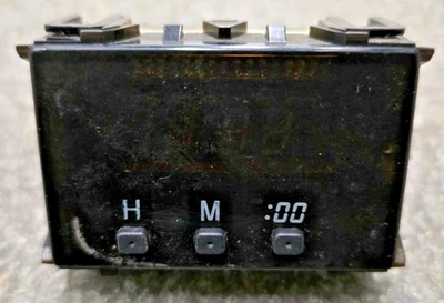 Toyota 4Runner OEM Digital Clock TESTED 1996 1997 1998 1999 2000 2001 2002 - Image 1 of 4