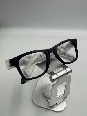 Ray-Ban Meta Wayfarer (Gen 1) - Negro Mate Transparente a Verde Grafito Transiciones Foto 1 de 4