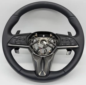 Genuine Nissan R35 GT-R 2020-2024 leather steering with Red Stitchin#PGF0ZH - Picture 1 of 11