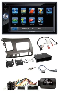 Blaupunkt Lenkrad USB Bluetooth TMC 2DIN Navigation für Honda Civic 06-10 Hybrid - Bild 1 von 11