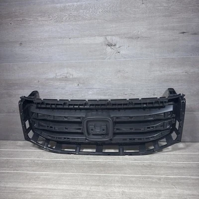 Conjunto de rejilla de barra frontal negra texturizada de plástico para 12-15 Pilot 3,5 L Foto 1 de 4