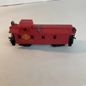 TRAIN CAR HO SCALE CABOOSE SANTA FE ATSF 999628 HORN HOOK COUPLER - Imagen 1 de 10