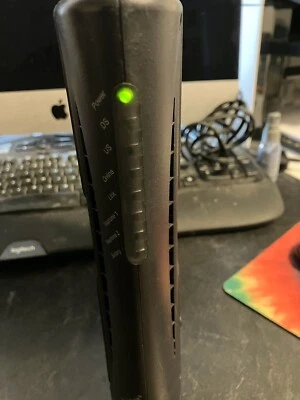 ARRIS Telephony Modem Model TM602G/TW-4 PN TM02AH1G6 w/Power Cable TESTED - Image 1 of 4