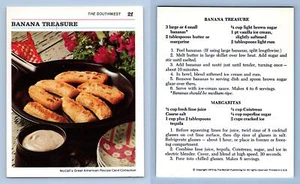 Banana Treasure #2F Southwest McCall's Great American Recipe Card - Picture 1 of 1