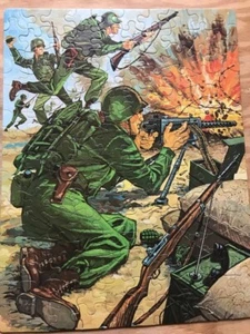 GI Joe Vintage 1965 Puzzle Complete RARE - Picture 1 of 3