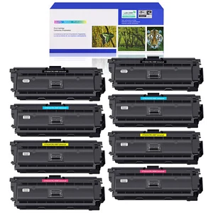 8PK BK/C/M/Y CF360A 508A Zestaw tonerów do HP Color LaserJet MFP M577dn M577f M577 - Zdjęcie 1 z 24