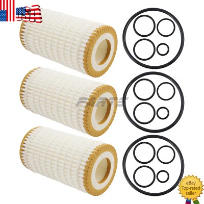 3 масляных фильтра двигателя для Mercedes-Benz Chrysler Dodge 0001802609 фильтрующий элемент - Изображение 1 из 4