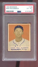 1949 Bowman #146 Myron Mike McCormick PSA 6 Graded Baseball Card Brooklyn Dodger