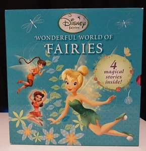 Disney Wonderful World of Fairies Box set of 4 Hardcover books - Picture 1 of 7