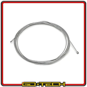 FILO CAVO GAS ACCELERATORE MOTO SCOOTER VESPA CIAO SI BRAVO BOXER BOSS 1.2mm 2m - Foto 1 di 1