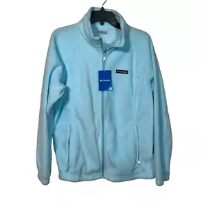 Chaqueta polar Columbia Benton Springs cremallera completa azul 1X para mujer - Imagen 1 de 8