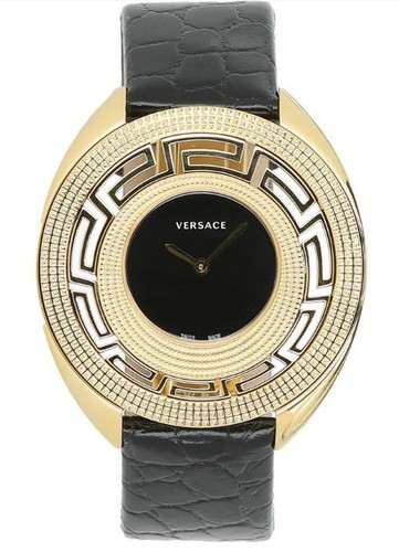 Orologio Versace donna Destiny quadrante nero tono oro VC4030014 ($1550 MSRP)