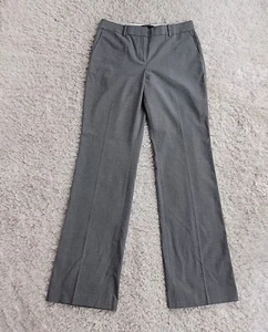 NWT Ann Taylor Kate Fit Gray Trouser Leg Pants Wmn's 8 Tall Curviest Fit Career - Picture 1 of 6