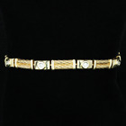 14k Yellow Gold 1/4 Carat Diamond Bracelet - 7.5"