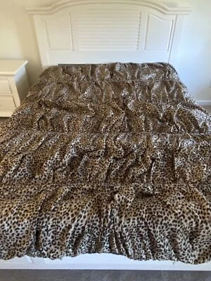 Better Homes and Gardens Full Queen Comforter Fluffy Animal Print - Image 1 of 4