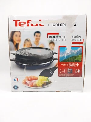 Tefal RE3104 Raclette 3in1 Raclette, Grill, Crêpe 8 Personen 1050W #KT5231A- - Bild 1 von 4
