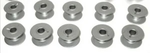 SINGER CLASS 15 ALUMINUM BOBBIN - PACK OF 10 BOBBINS #2518A #2996A - Picture 1 of 1