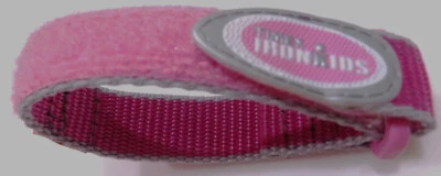 New Small Womens Kids Teens 13-17mm Nylon Wrap Timex Pink "Ironkids" Watch Band - Image 1 of 4