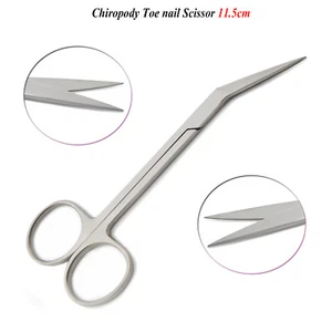 Toe Nail Scissors Cutters Back Ache Pain Chiropody Manicure Pedicure Clippers CE - Bild 1 von 3