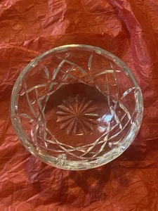 Waterford Crystal Round Bowl Trinket Dish 4" Modern - Picture 1 of 10