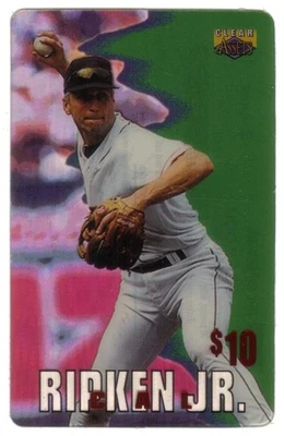 Clear Assets 1996: Cal Ripken, Jr. (Card #5 of 10) Phone Card - Image 1 of 3