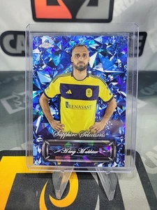 2024 Topps Chrome MLS Sapphire Selections Hany Mukhtar SS-15 Nashville SC - Picture 1 of 2