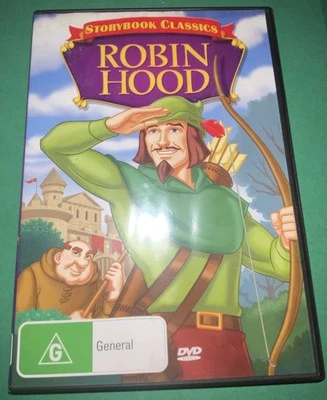 Robin Hood Storybook Classics DVD Fast & Free Local Post PAL 0 ALL Fairytale - Image 1 of 3