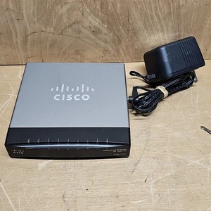 Cisco SG100D-08P 8-Port Gigabit PoE Switch With AC Adapter  - Picture 1 of 7
