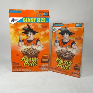 Menge 2 Dragon Ball Z x Reese’s Puffs - Trunks & Goku Limited Edition Müsli - Bild 1 von 9