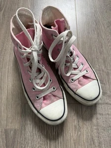 Zapatillas altas Converse Chuck Taylor All Star rosa Reino Unido 4 EUR 36,5 - Imagen 1 de 8