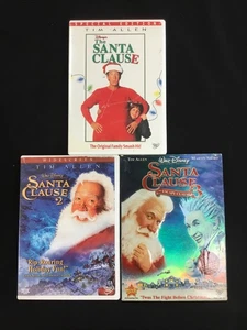 Disney The Santa Clause Trilogy Christmas (3 DVD Lot) Tim Allen FREE SHIPPING! - Bild 1 von 3