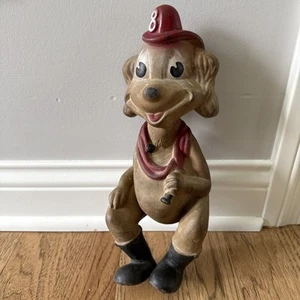Vintage Serugo Fire Dog Rubber Toy with Squeaker - Picture 1 of 19