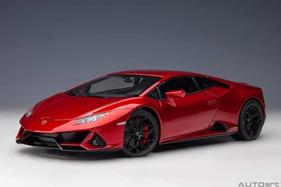 AUTOart 2018 Lamborghini Huracan EVO Rosso Bia (rojo metálico) 1:18 79213 Foto 1 de 4