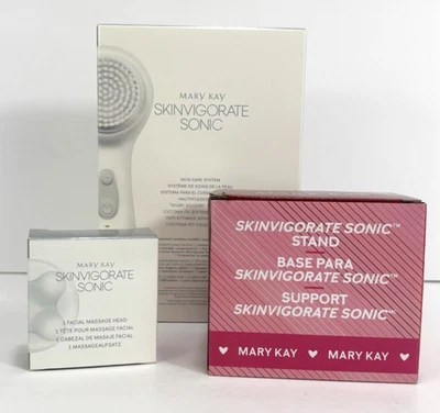 Mary Kay Skinvigorate Sonic система ухода за кожей лот базовая подставка массаж головы лица - Изображение 1 из 4