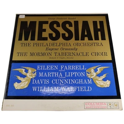 Handel Messiah 2xLP Ormandy Phila Orch Columbia M2L263 Mono Classical 1959 VG - Image 1 of 4