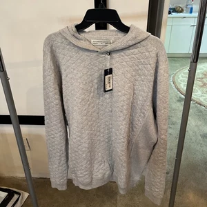 Holderness Bourne Mens Wallace Gray Golf Hoodie, NWT, Size XL, Ships Today! - Picture 1 of 6