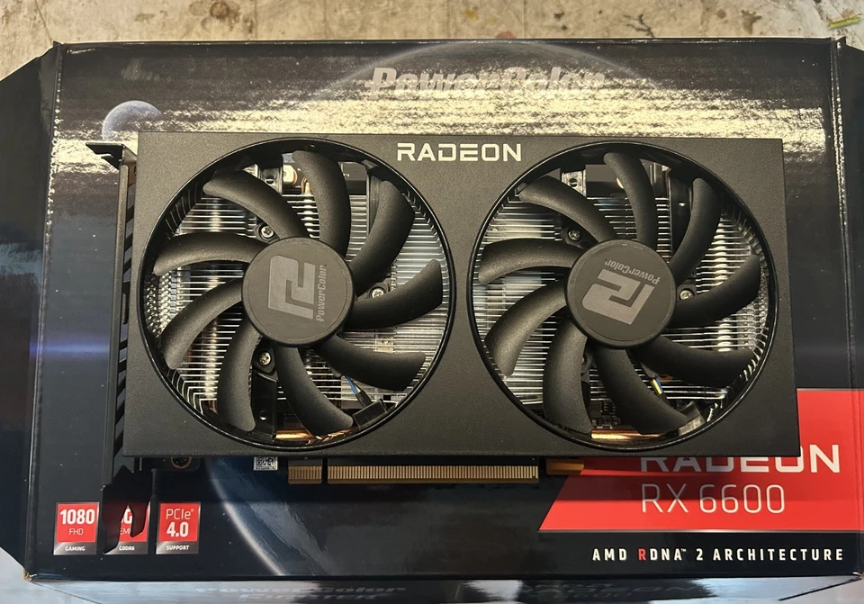 Power Color AMD RX 6600 8GB - Immagine 1 di 4