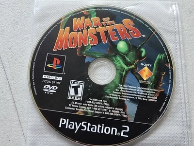* MINT DISC! * War of the Monsters - PS2 (Sony PlayStation 2) * SHIPS SAME DAY! - Image 1 of 2