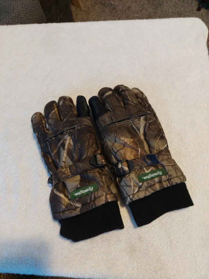 Remington Camo Insulated Waterproof Hunting Gloves - Image 1 of 4