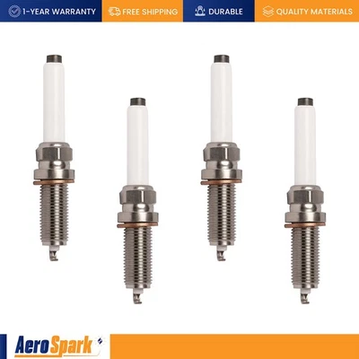 Juego de 4 bujías de iridio para Mercedes-Benz E300 E350 E400 E43 AMG E450 Foto 1 de 4